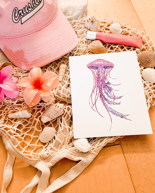Drifting Jellyfish - 5x7 Print