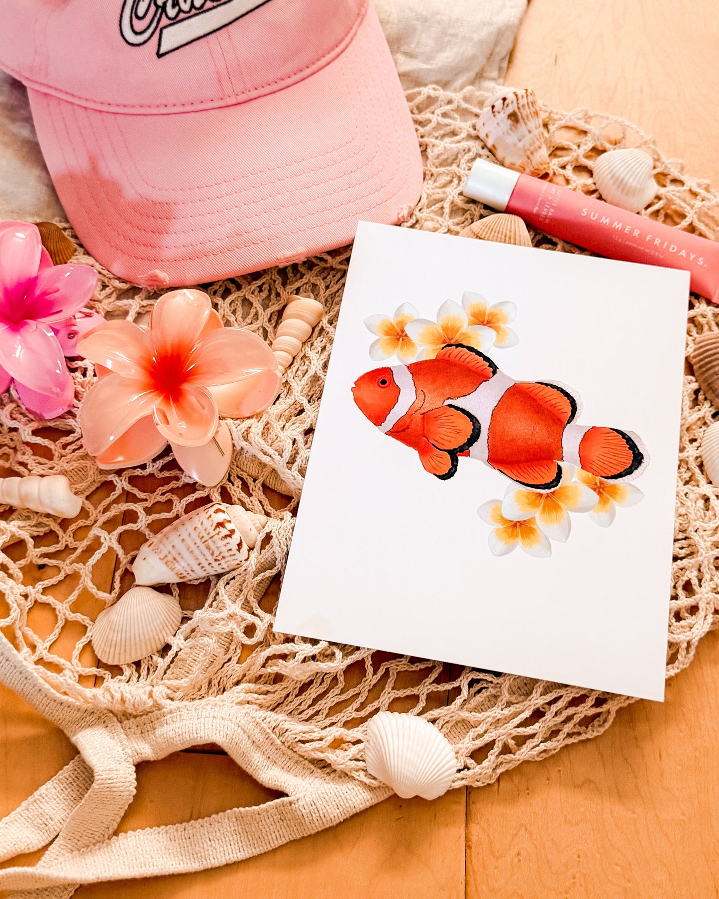 Clownfish in Bloom - 5x7 Print
