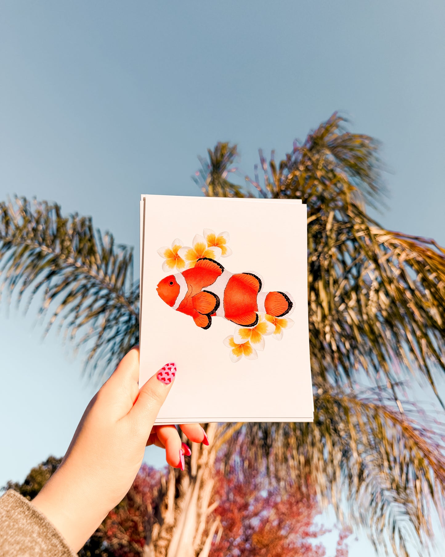 Clownfish in Bloom - 5x7 Print